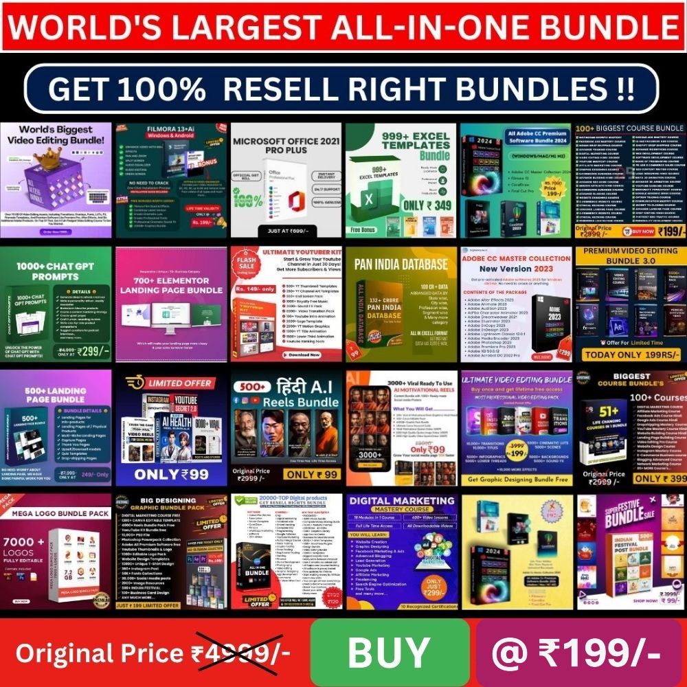All-in-One Mega Bundle
